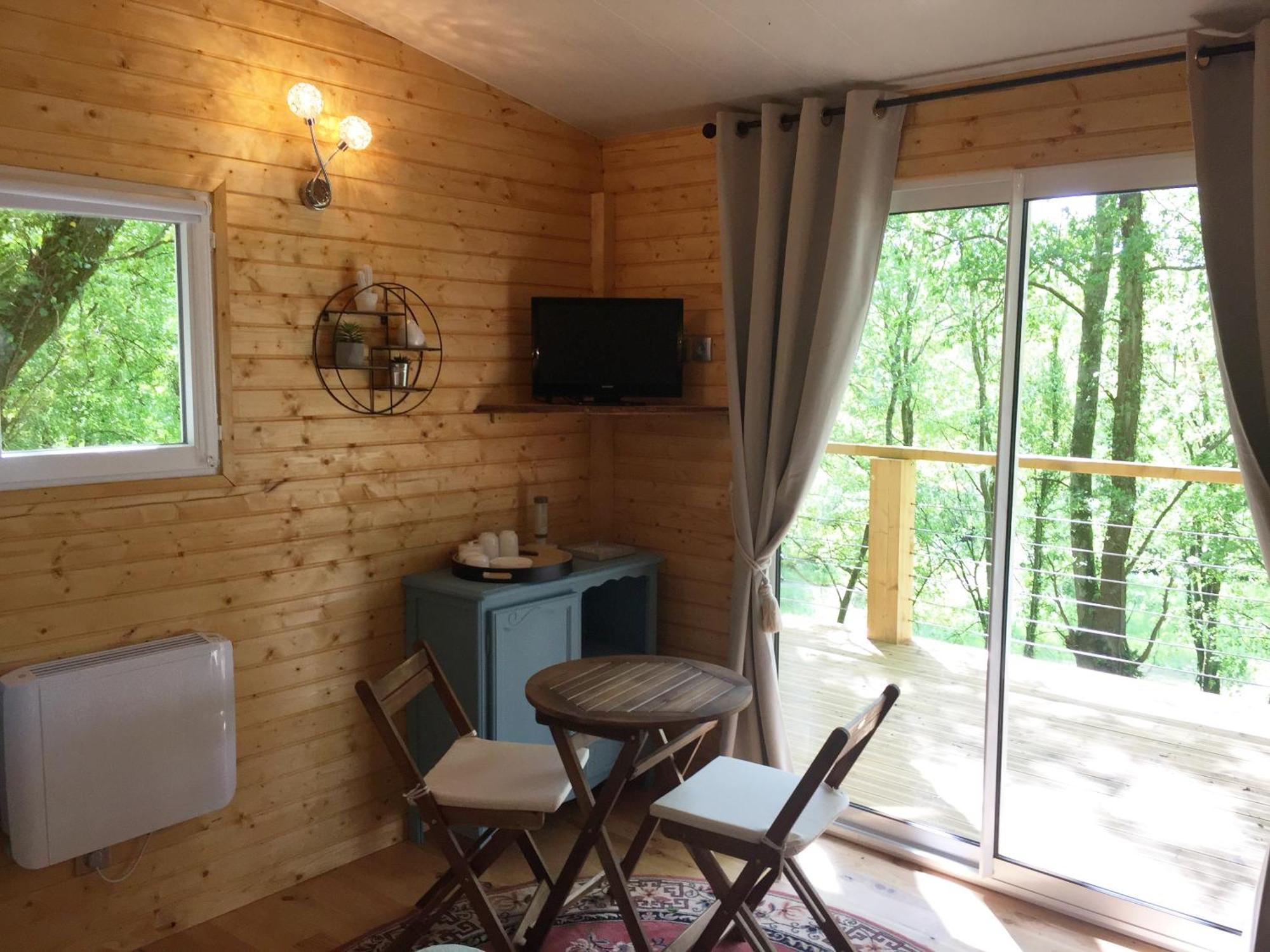 Les Cabanes Du Lac - Spa - Petit Dejeune - Cabane Du Frene & Cabane Du Chene Premium Sevignacq Exteriör bild
